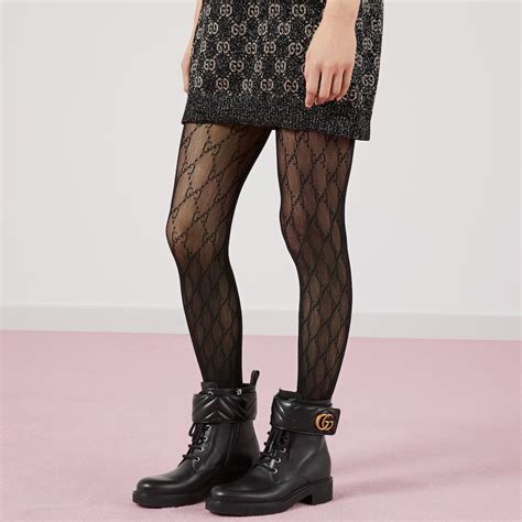 collant a effet usé gucci|Collants GG en noir – Gucci .